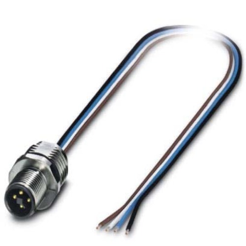 Phoenix Contact Einbausteckverbinder 4-polig M12 SACC-E-M12M #1424140