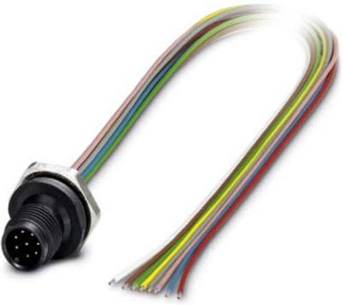 Phoenix Contact Einbausteckverbinder 8-polig M12 SACC-E-M12M #1436424