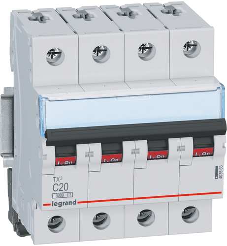 Legrand Leitungsschutzschalter B50A 4P 6kA Legrand 403422