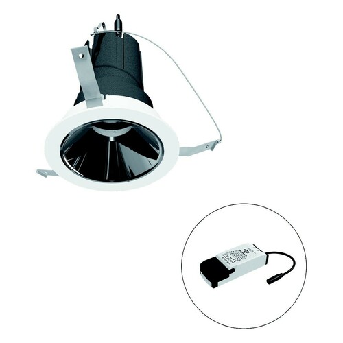 EVN Lichttechnik LED-Einbauleuchte modular Konfigurationstype F02R11SM1327L38P