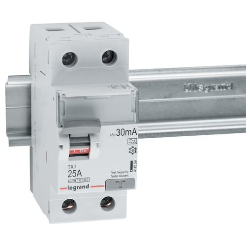Legrand Fehlerstrom-Schutzschalter 25A 2P 30mA Legrand 411559