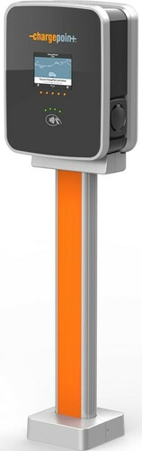 ChargePoint Germany AC-Ladesäule 2x22kW,Steckdo.,Bod. CPC3-CP4121-MTR