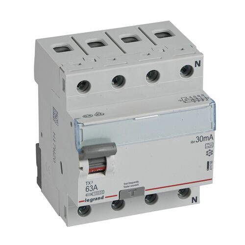 Legrand (BT) Fehlerstrom-Schutzschalter 63A 4P 30mA Legrand 411766