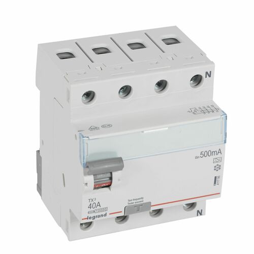 Legrand (BT) Fehlerstrom-Schutzschalter 40A 4P 500mA Legrand 411795