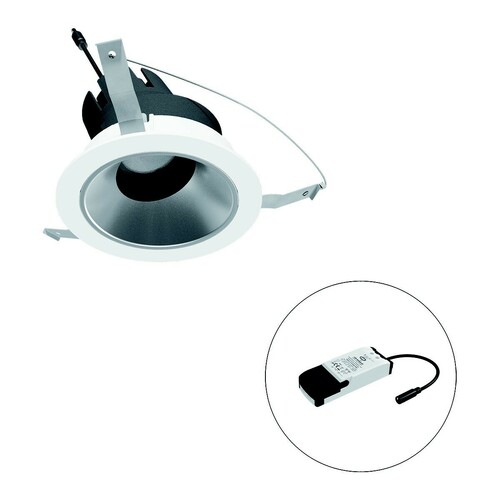 EVN Lichttechnik LED-Einbauleuchte modular Konfigurationstype F02R14AM0627L15P