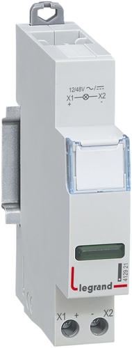 Legrand Reiheneinbau Leuchtmelder rot 110/400V Legrand 412927