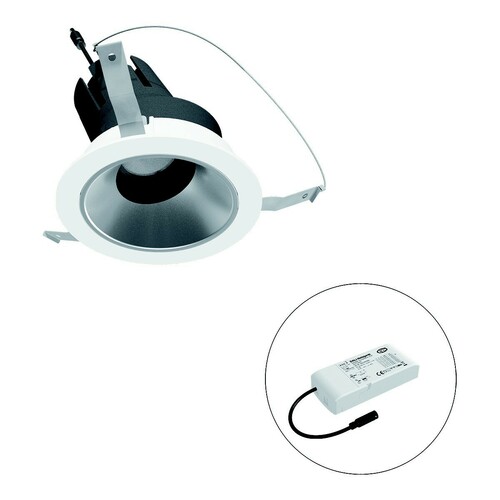 EVN Lichttechnik LED-Einbauleuchte modular Konfigurationstype F02R14AM1327L24D