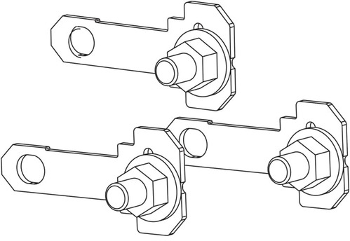 ABB Stotz S&J Anschlusskit 1. oder 4. Wandler TE-XR00-14-1