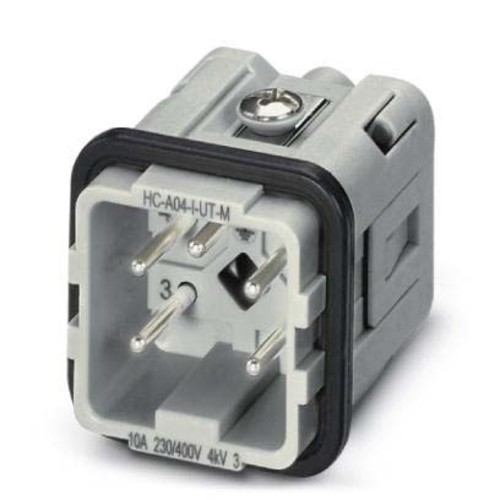 Phoenix Contact Kontakteinsatz Serie D7, 4-pol+PE HC-A04-I-UT-M