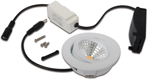 Hera LED-Einbauleuchten-Set weiß 20203351003