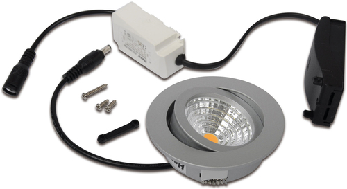 Hera LED-Einbauleuchten-Set chrom-matt 20203356004