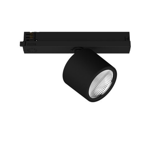 LTS Licht&Leuchten LED-Stromschienenstrahler 4000K ORYO-T 203.940.25 sw