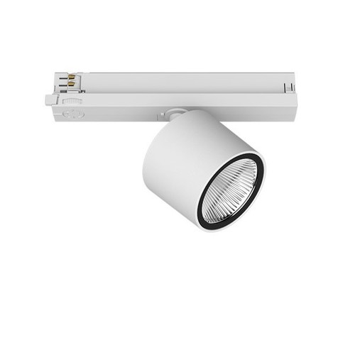 LTS Licht&Leuchten LED-Stromschienenstrahler 4000K ORYO-T 203.940.25 weiß