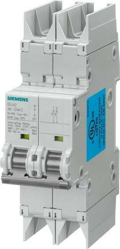 Siemens Dig.Industr. LS-Schalter C 10A 2pol 10kA 5SJ4210-7HG42