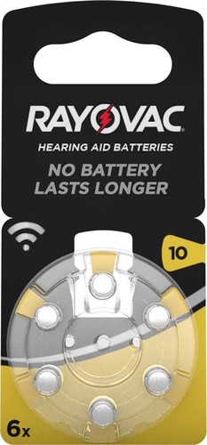 Varta Cons.Varta Hörgerätebatterie PR70 Rayovac 10 Bli.6