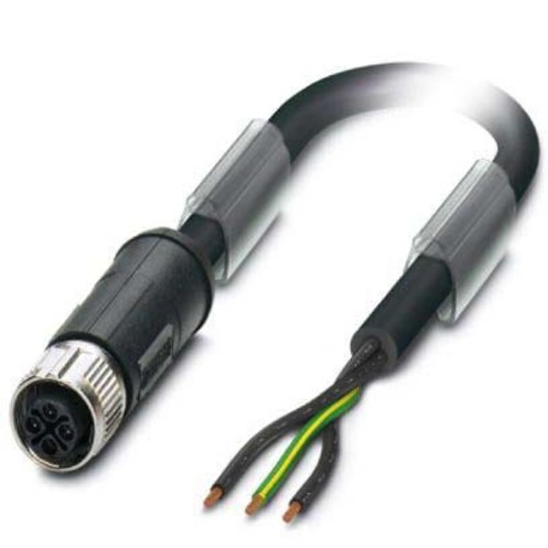 Phoenix Contact Powerleitung 5,0m 3-pol. schwarz SAC-3P-5,0 #1411646