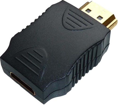 E+P Elektrik HDMI-Kompaktadapter vergoldete Kontakte HDMI88