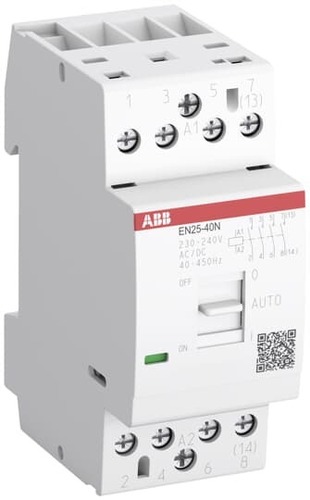 ABB Stotz S&J Installationsschütz 3S/0Ö 230-240V AC/DC EN25-30N-06