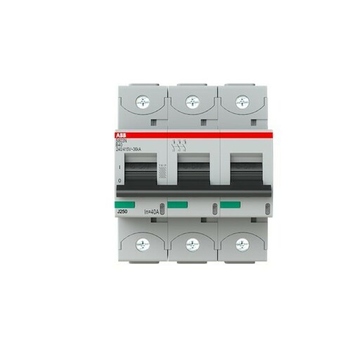 ABB Stotz S&J Hochl.-Sicherungsautomat B, 40A, 3-p S803N-B40 ABB Stotz S&J Hochl.-Sicherungsautomat B, 40A, 3-p S803N-B40
