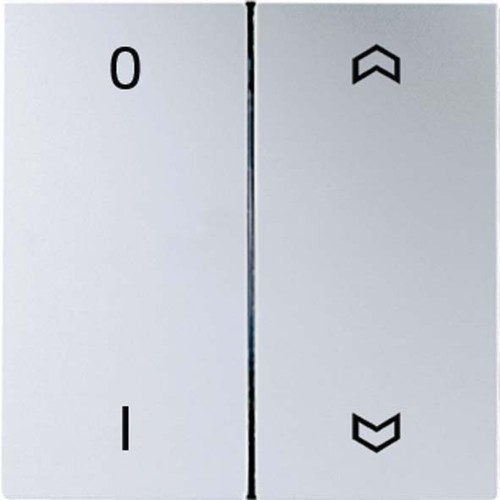 Jung Funk-Wandsender aluminium lack 4-kanalig Symbole ENO AL 2995 P01-L