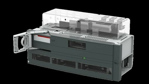 ABB Stotz S&J Sammelschienen 3-polig parallel XRG3-50/5-3P-SP