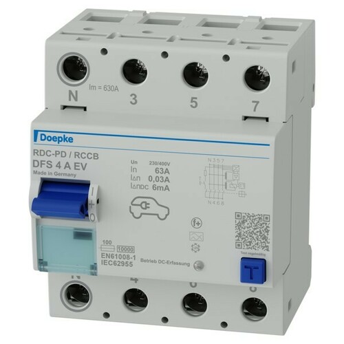 Doepke FI-Schalter DFS4 063-4/0,03-A EV