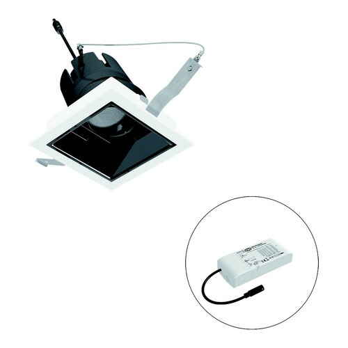 EVN Lichttechnik LED-Einbauleuchte modular Konfigurationstype F04R09SM0627L55D