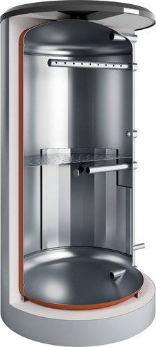 Bosch Thermotechnik Pufferspeicher STORA 750L, silber BH750-6ERZ1B