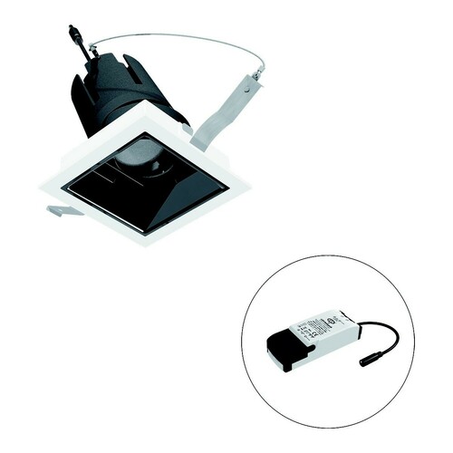 EVN Lichttechnik LED-Einbauleuchte modular Konfigurationstype F04R09SM1327L38P