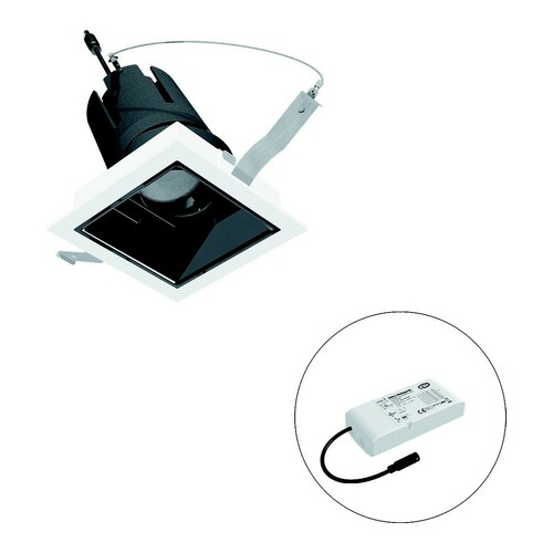 EVN Lichttechnik LED-Einbauleuchte modular Konfigurationstype F04R09SM1327L55D