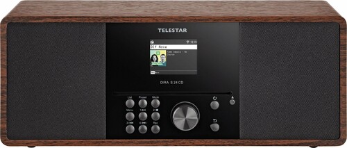 Telestar DAB+Internetradio BT DIRAS24CD holz