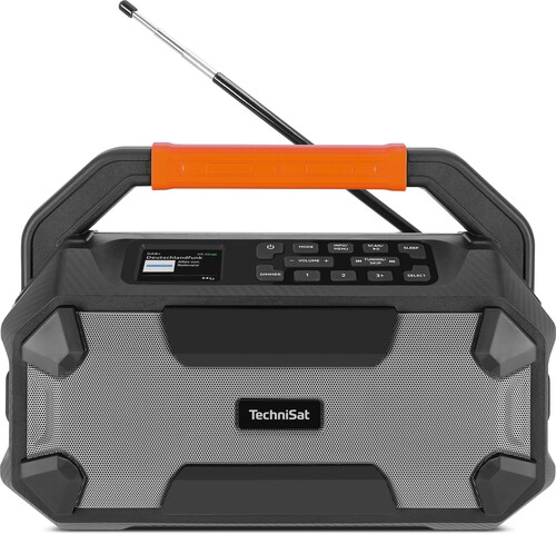 TechniSat DAB+ Digitalradio UKW/IPX4/BT,Akku DIGITRADIO231OD sw/o