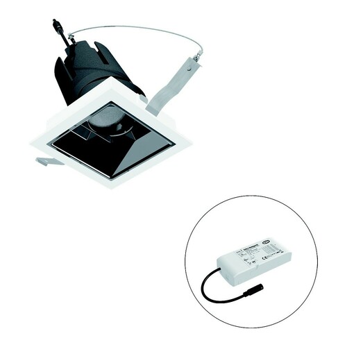 EVN Lichttechnik LED-Einbauleuchte modular Konfigurationstype F04R11SM1327L38D