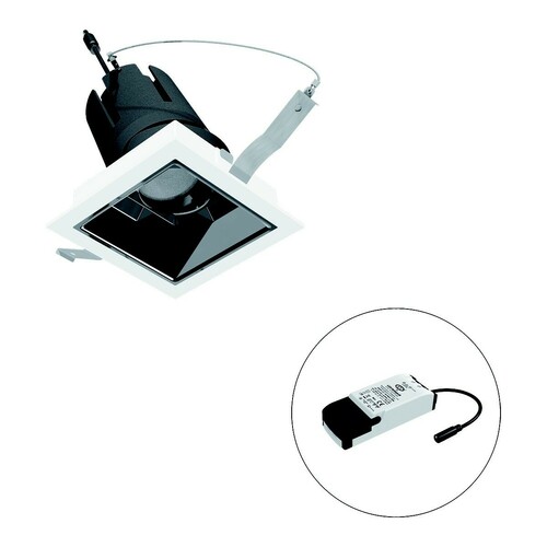 EVN Lichttechnik LED-Einbauleuchte modular Konfigurationstype F04R11SM1327L55P