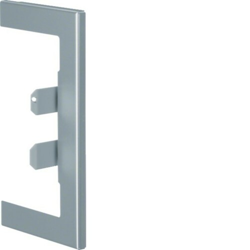 Tehalit Wandanschlussblende 65x130mm/80mm aluminium BR65130WLAN