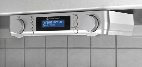 Soundmaster DAB+/UKW UB-Küchenradio Kochtimer UR2022SI si
