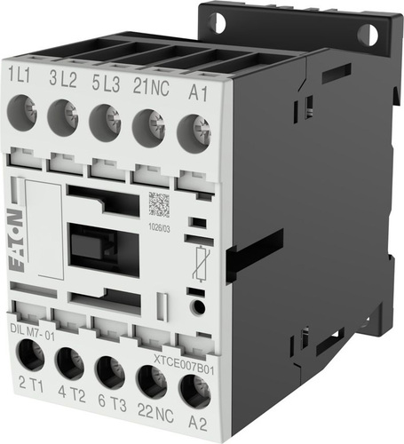 Eaton Leistungsschütz 1Ö 3kW/400V,DC DILM7-01(220VDC) Eaton Leistungsschütz 1Ö 3kW/400V,DC DILM7-01(220VDC)
