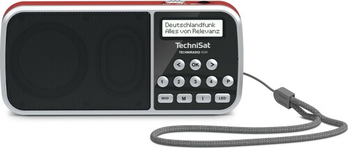 TechniSat DAB+ Taschenradio+Netzteil UKW/USB/LED-Lampe TECHNIRADIORDR rt+NT