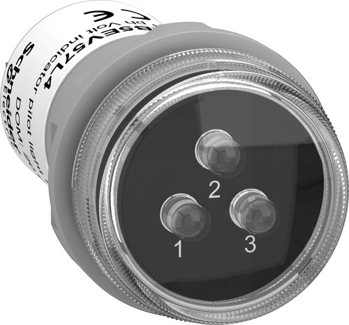Schneider Electric 3-Phasen-Leuchtmelder 400VAC LED klar XB5EV57L4 Schneider Electric 3-Phasen-Leuchtmelder 400VAC LED klar XB5EV57L4