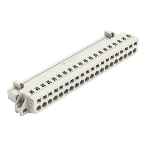 WAGO GmbH & Co. KG Stiftleiste,20-polig m.Befestigungsflans. 721-620/019-000
