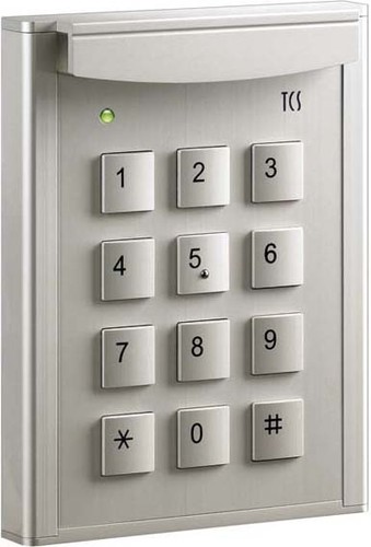 TCS Tür Control Zutrittskontrolle aluminium AZF50000-0010