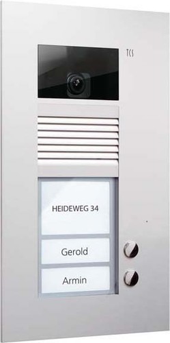 TCS Tür Control Video-Außenstation Color einspaltig, für 2WE AVU14020-0010
