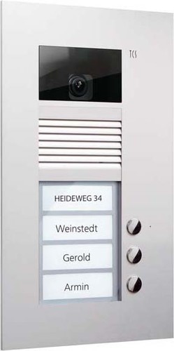 TCS Tür Control Video-Außenstation Color einspaltig, für 3WE AVU14030-0010
