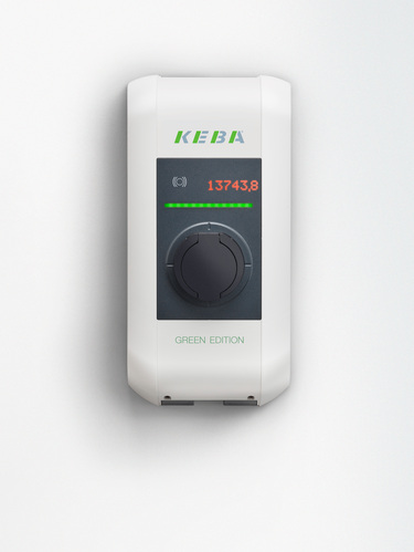 KEBA Wallbox c-series 22kW Type2 RFID GreenEdit KC-P30-ES240022E0RGE