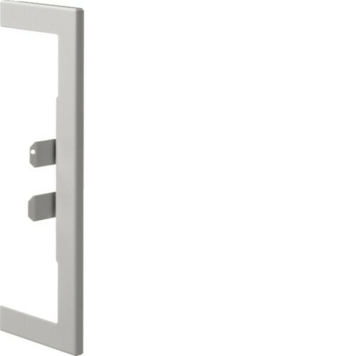 Tehalit Wandanschlussblende 65x210mm OT 2x80 lichtgrau BR65210DW7035