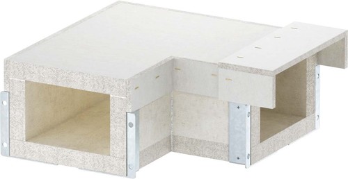 OBO Bettermann Vertr Bogen 90 Grad für BSKH 105x160mm, I90/E30 BSKH-FB091016