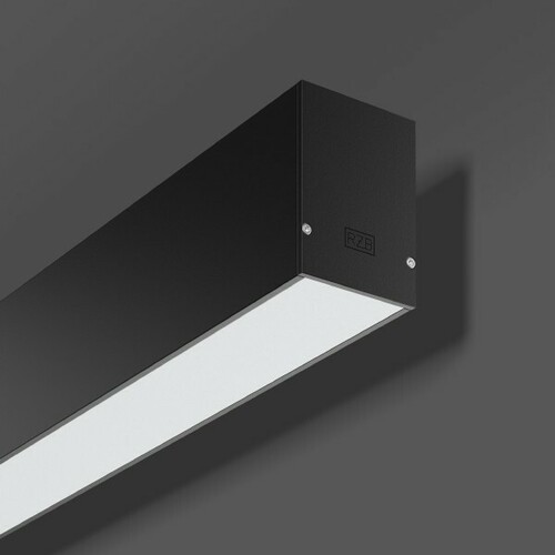 RZB LED-Wandleuchte 830, DALI, schwarz 312608.003.76
