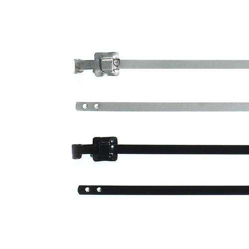HellermannTyton Edelstahlkabelbinder lösb. 630x5,26 mm, schwarz 111-91180(100) HellermannTyton Edelstahlkabelbinder lösb. 630x5,26 mm, schwarz 111-91180(100)