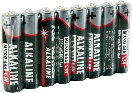 Ansmann Batterie Micro 8xAAA im Schrumnpfschlauch 5015360 shrink (VE8)