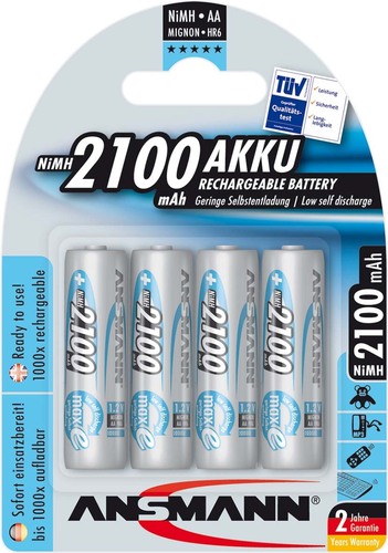 Ansmann Akku Mignon maxE NiMH AA 2100mAh maxE 5035052 (VE4)